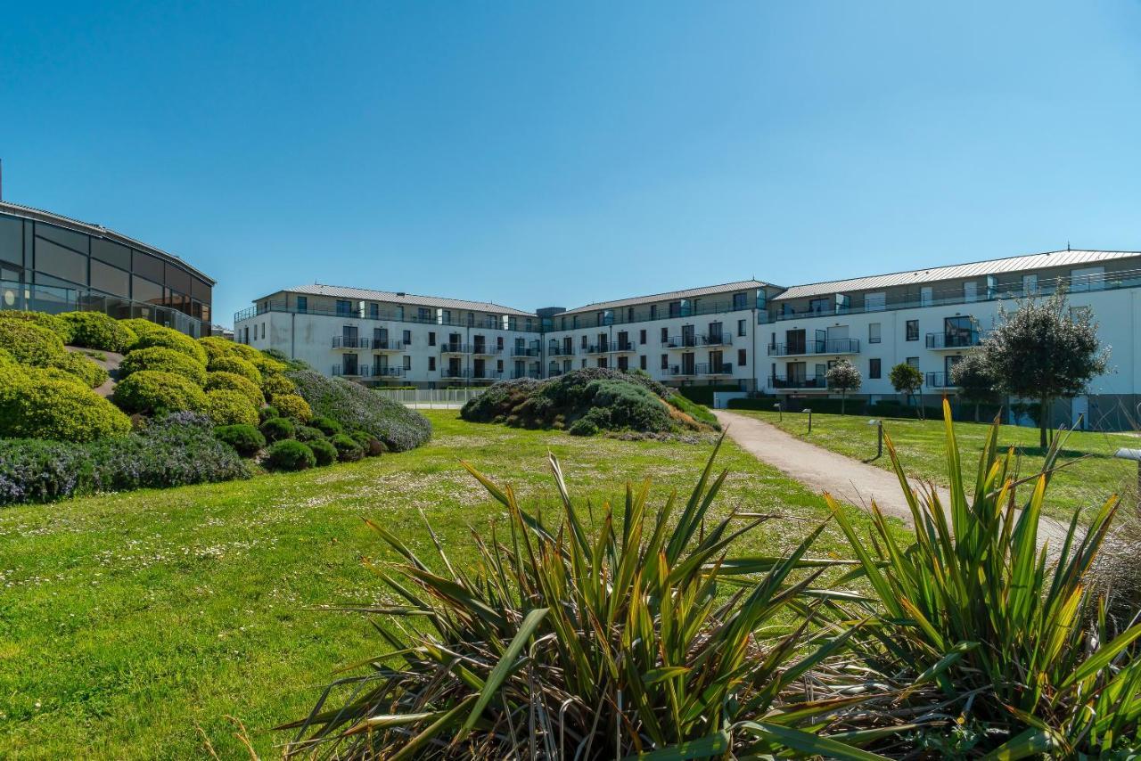 Apartmán Les Sables 504 - Appt Avec Piscine Partagee Concarneau Exteriér fotografie