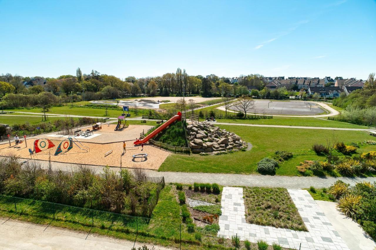 Apartmán Les Sables 504 - Appt Avec Piscine Partagee Concarneau Exteriér fotografie